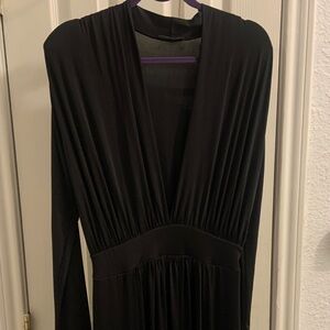 Fashion Nova Black Long Sleeve Dress